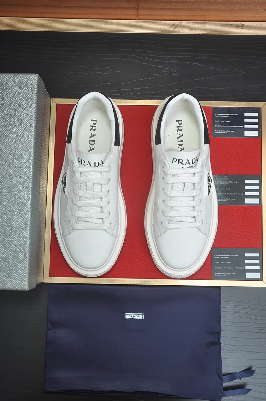 Men's shoes 💰580💶【PRADA】Top original, new season, high quality original goods, top imported calfskin with original imported glue, imported cowhide inside with original cowhide feet, original outsole! Quality guaranteed! Code 38-45 (45 customized)